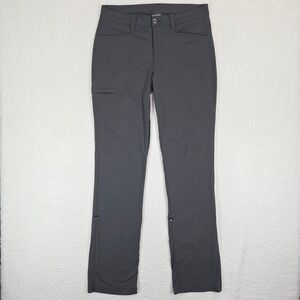 Eddie Bauer Womens Guide Pro Pants T6 Roll Up Hiking Gorpcore Utility Gray